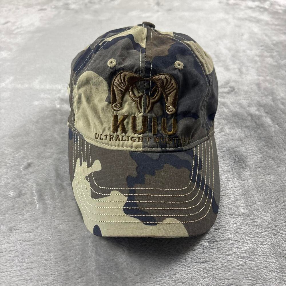 KUIU Ultralight Hunting Camo Hat Men’s OSFA Vias Camouflage Ripstop Cap
